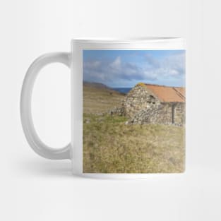 Stone Building on coast of Scotland Mug